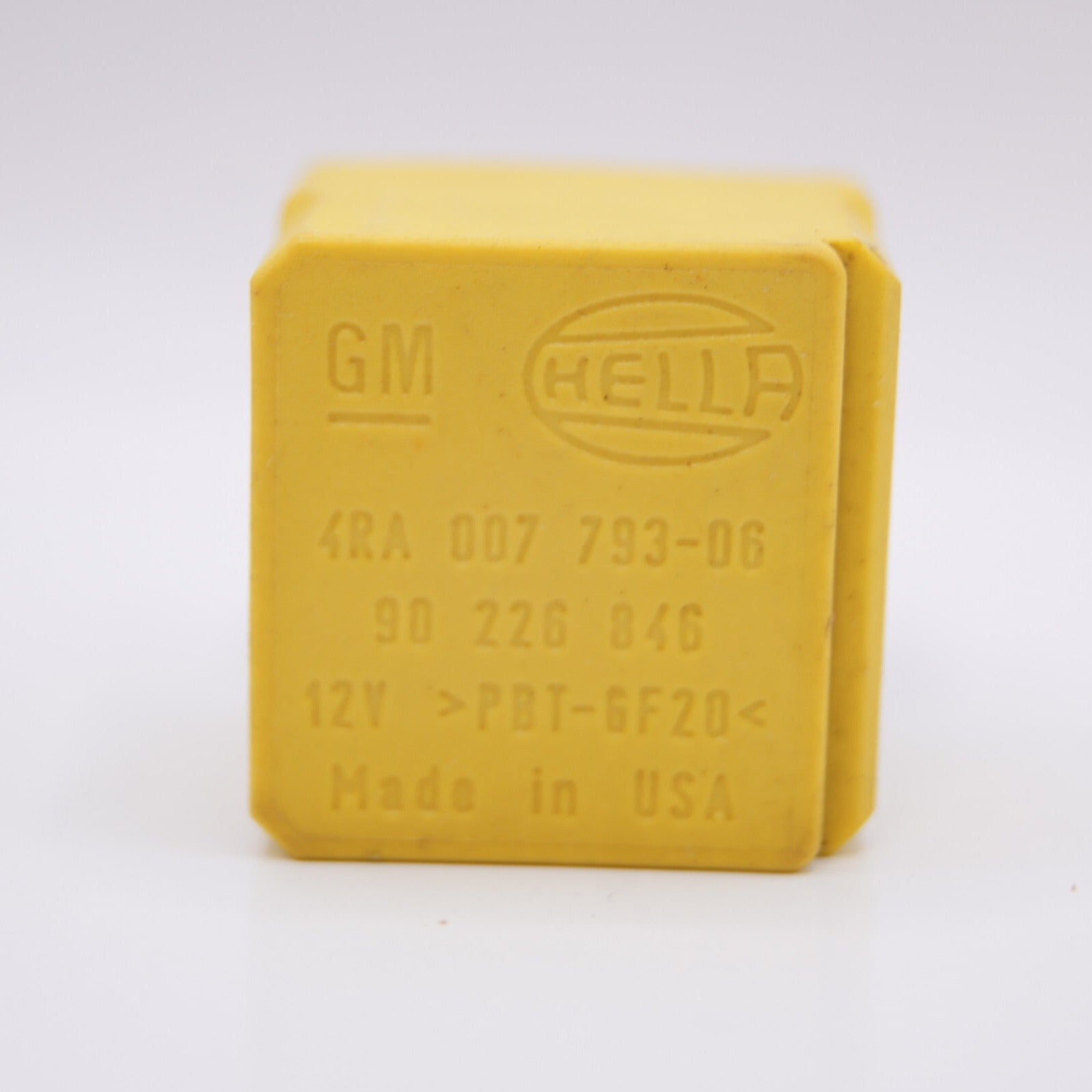 Vauxhall Opel 04-15 Multi-Use 4-Pin Yellow Relay 90226846 Hella 4RA007793-06 - Glasgow Car Parts Store