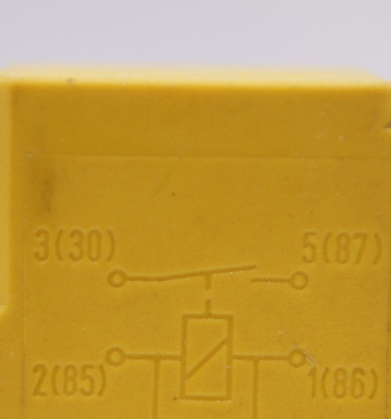 Vauxhall Opel 04-15 Multi-Use 4-Pin Yellow Relay 90226846 Hella 4RA007793-06 - Glasgow Car Parts Store