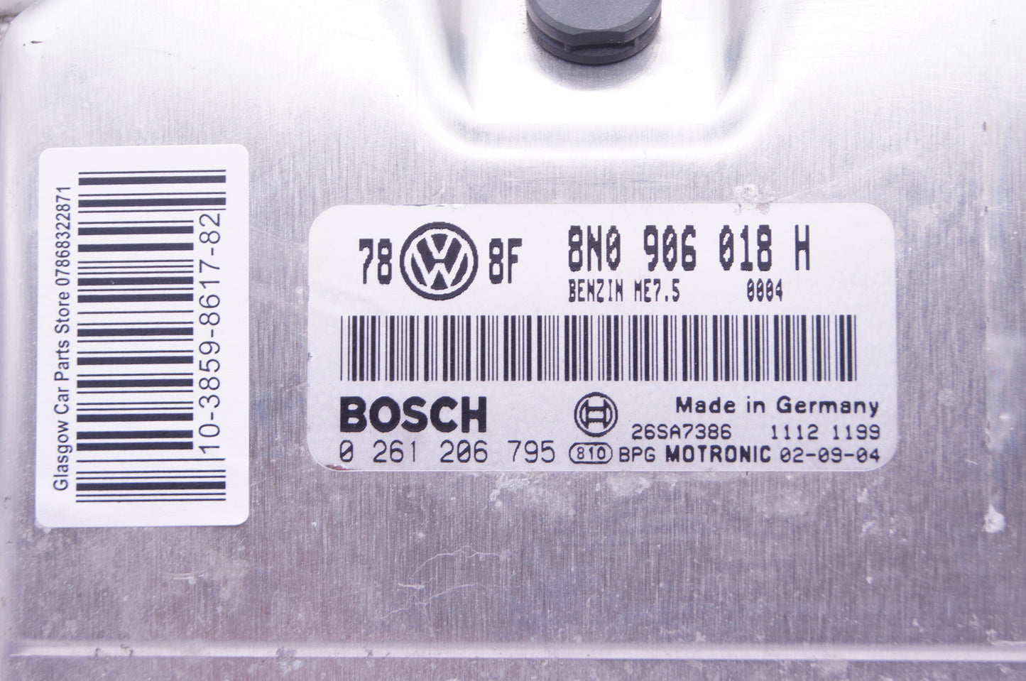 AUDI TT 1.8T  ECU PLUG & PLAY IMMO OFF  8N0906018H 0261206795 - Glasgow Car Parts Store