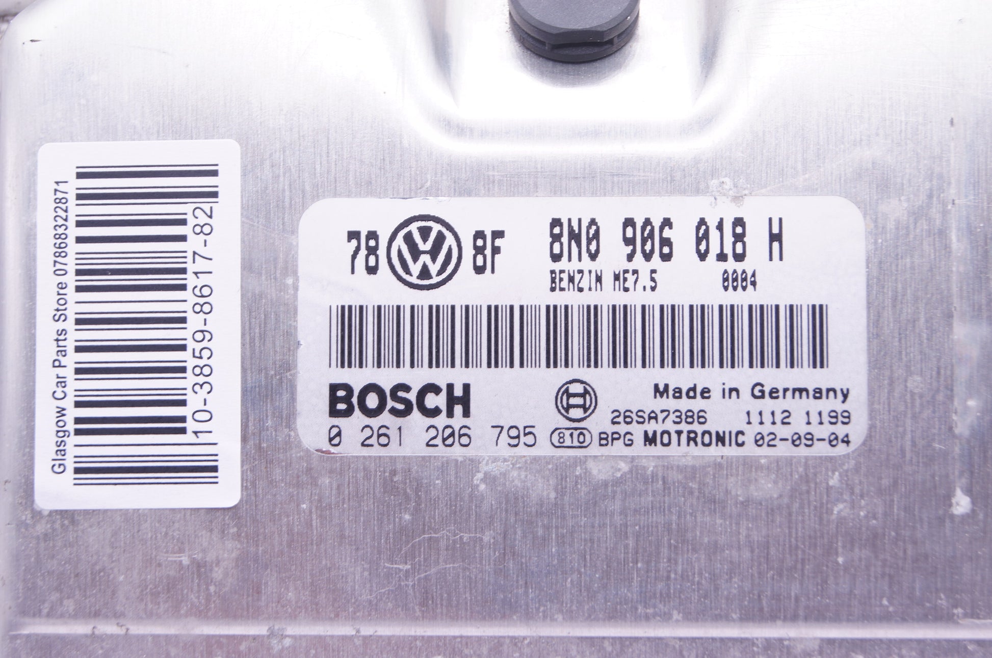 AUDI TT 1.8T  ECU PLUG & PLAY IMMO OFF  8N0906018H 0261206795 - Glasgow Car Parts Store