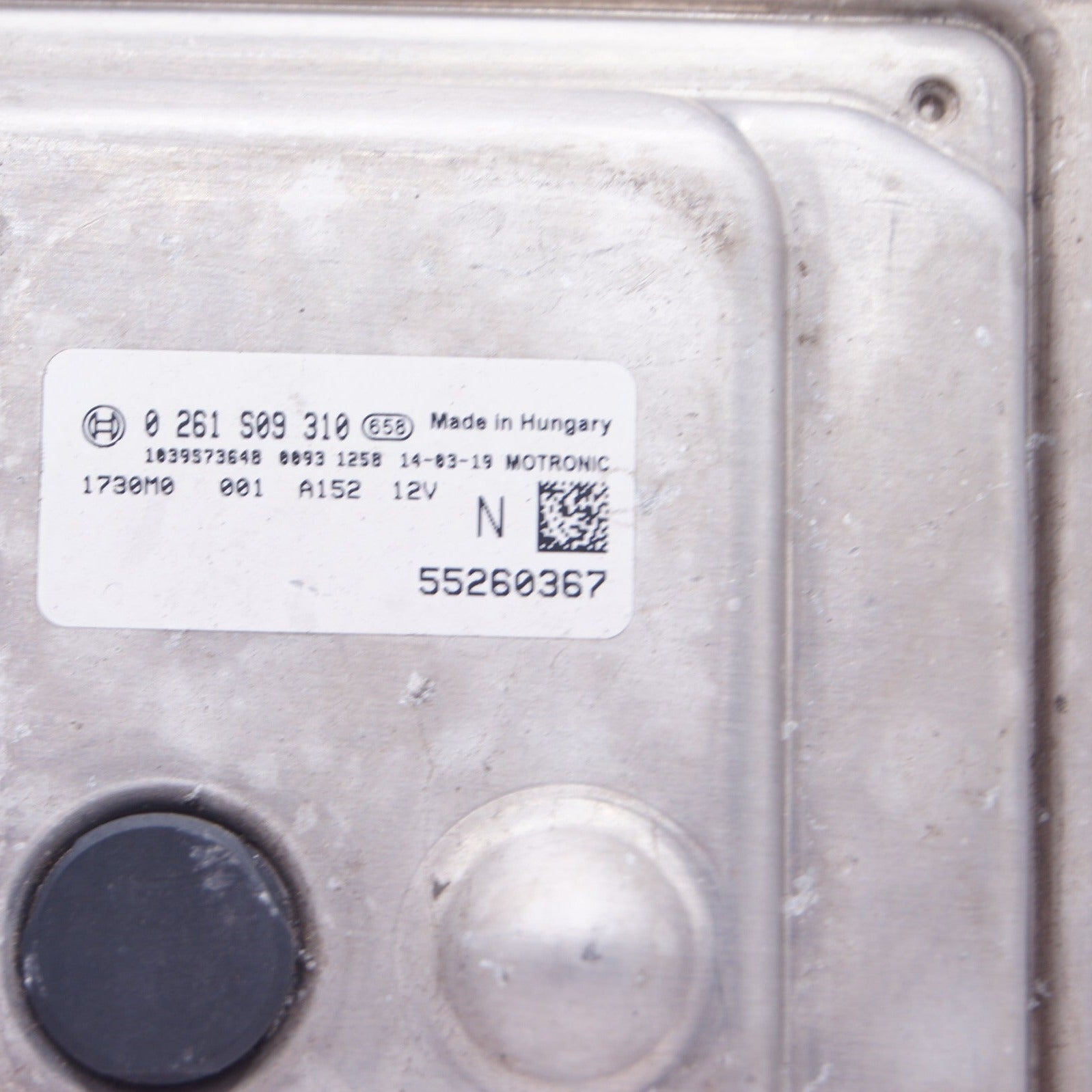 ALFA ROMEO Giulietta  10-19 ECU Engine Control 0261S09310 55260367 - Glasgow Car Parts Store