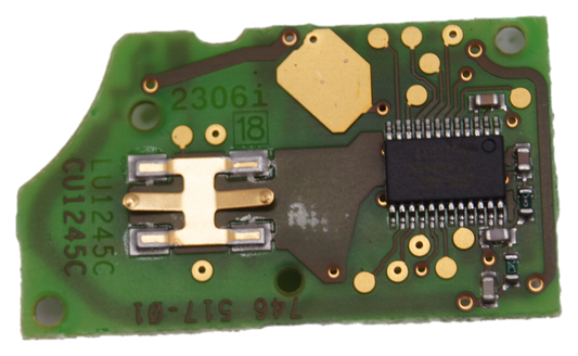 VW GOLF MK5 / JETTA / TOURAN 3 Button Key Circuit Board - 1K0 959 753 G Tested - Glasgow Car Parts Store