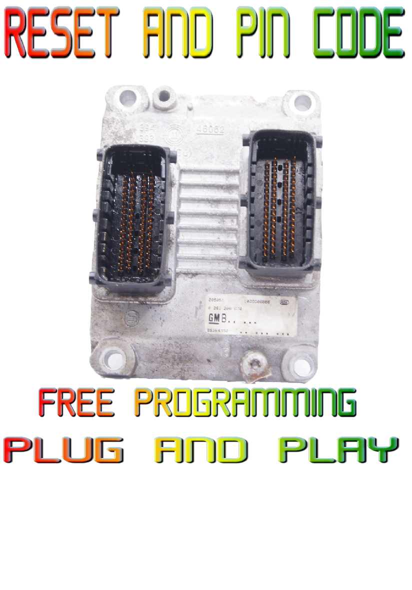 Vauxhall Agila Corsa C Meriva Tigra RESET ECU ECM 55354330 0261208670 - Glasgow Car Parts Store
