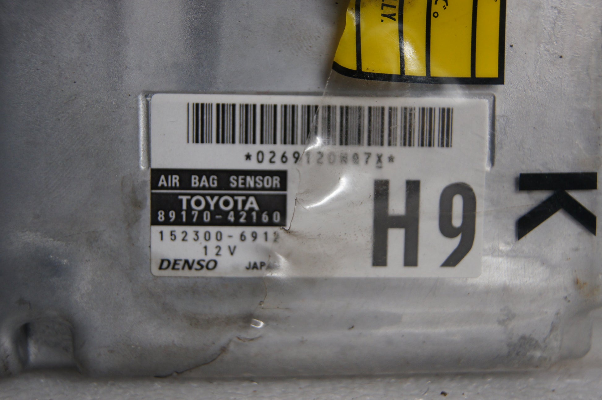 AIRBAG TOYOTA RAV4 SRS CONTROL UNIT 89170-42160 - Glasgow Car Parts Store