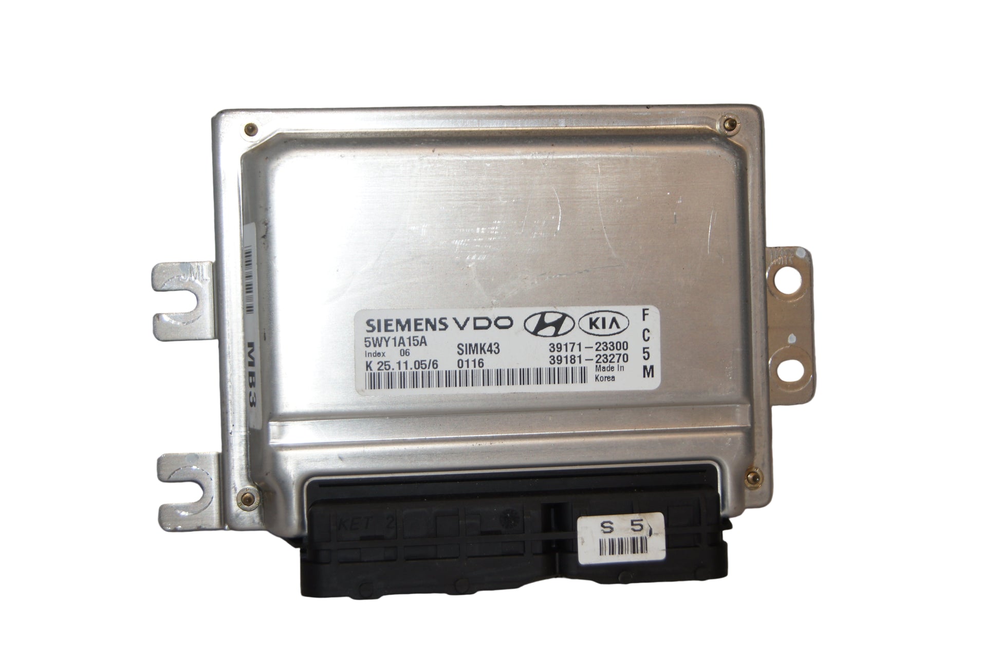 Hyundai  Engine Control Module ECU Unit 39171-23300 39181-23270 - Glasgow Car Parts Store
