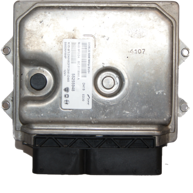 Fiat Doblo 1.3 ENGINE ECU - 55255948 - Glasgow Car Parts Store