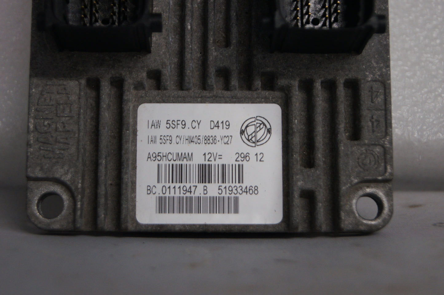 ECU Chrysler ECU, IAW 5SF9.CY, HW405, BC.0111947.B, 51933468 PLUG & PLAY - Glasgow Car Parts Store