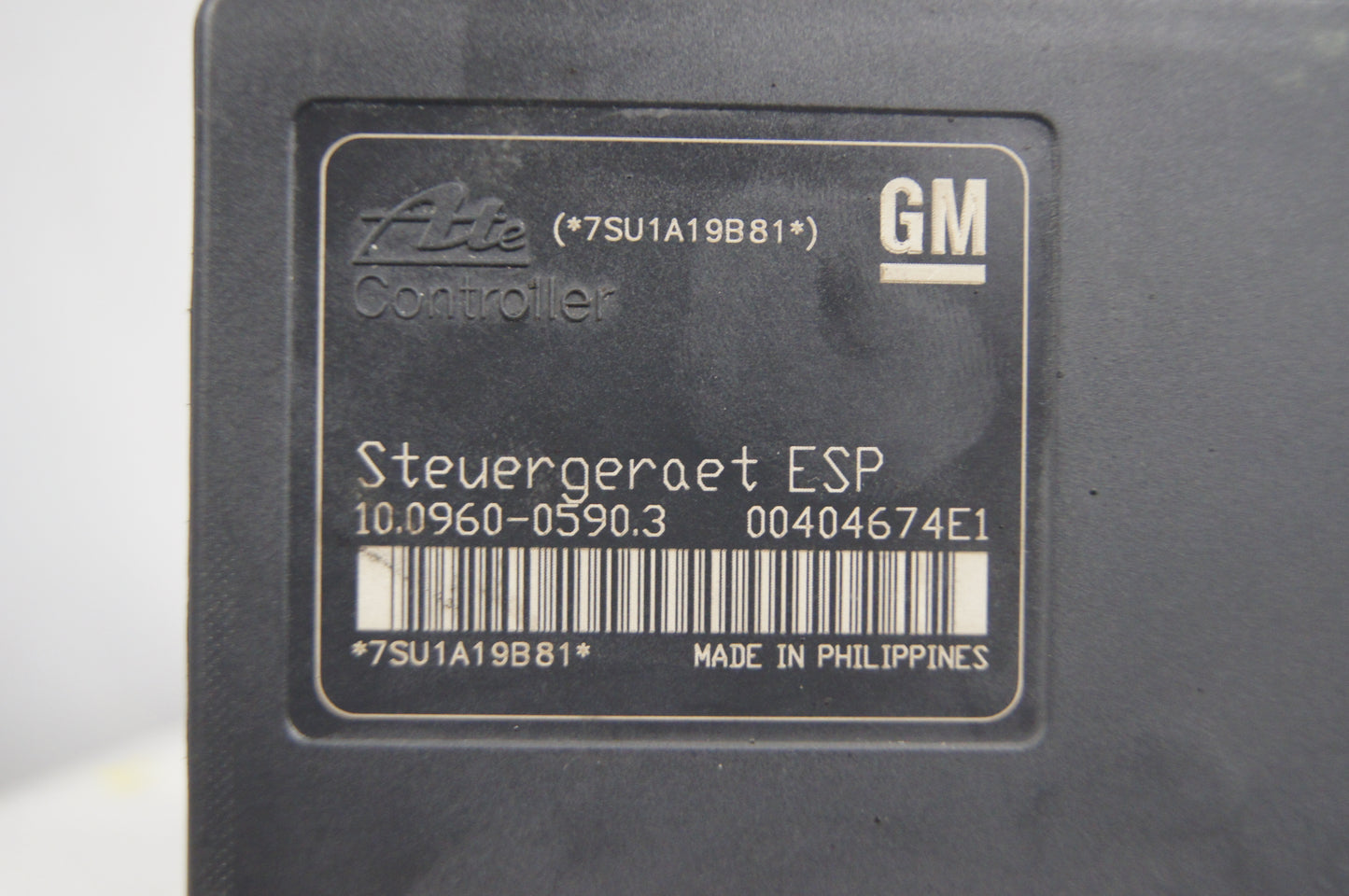 OPEL VAUXHALL ZAFIRA B ASTRA H MK5 ABS PUMP + ECU MODULE 13244860 BJ 2005-2009 - Glasgow Car Parts Store