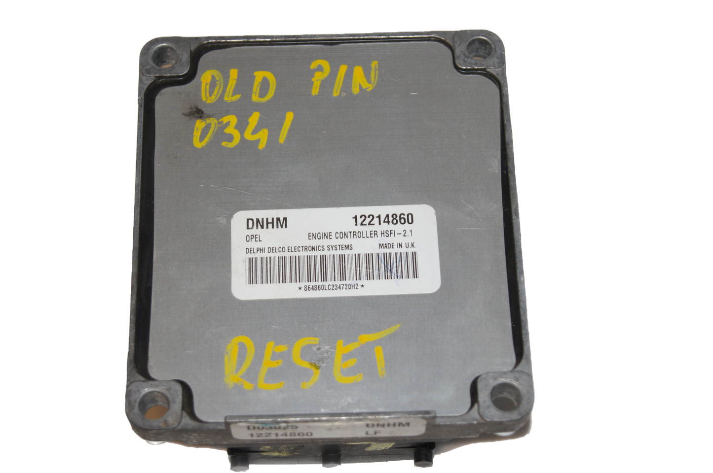 DNHM 12314860 Vauxhall Astra 1.6 ECU HSFI - 2.1 - Glasgow Car Parts Store