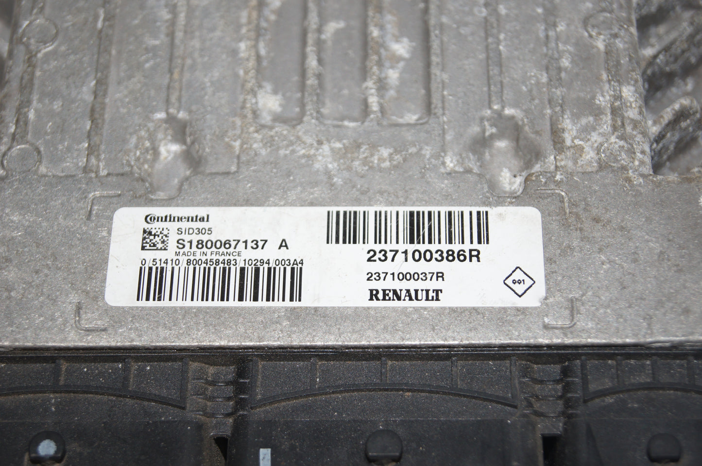 Renault Megane Scenic 1.5 dCi Engine Control Module Unit 237100386R S180067137A .VIRGIN ECU
