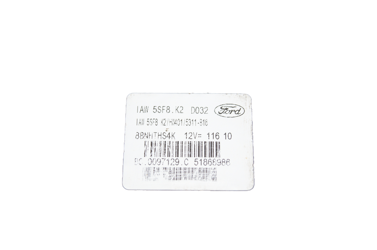 FORD KA ECU IAW 5SF8.K2   51868986 PUGL AND PLAY - Glasgow Car Parts Store