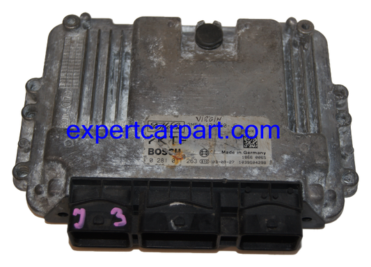 ENGINE CONTROL ECU FORD 0281011263 RESET -VIRGIN - Glasgow Car Parts Store