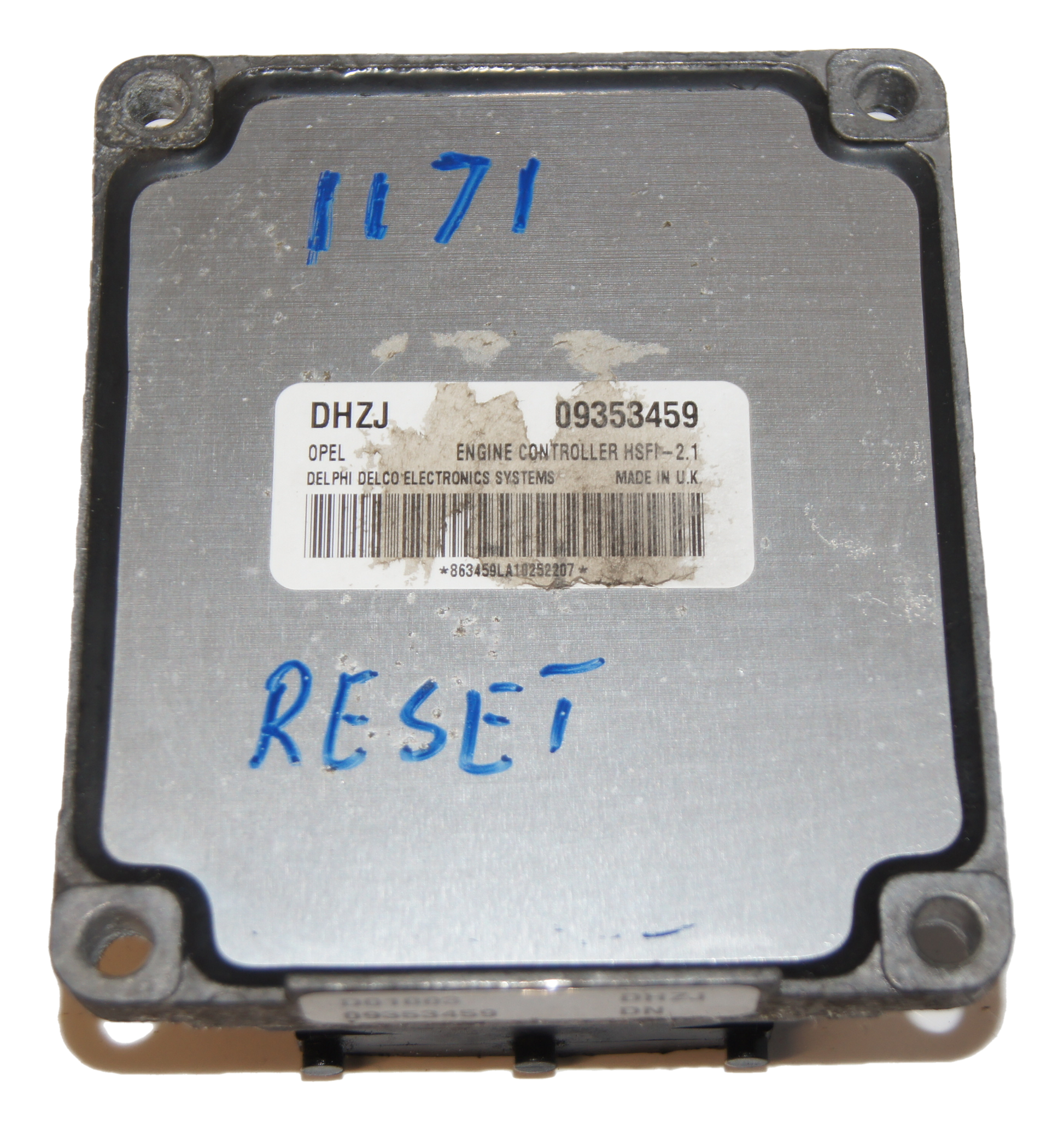 Opel Vauxhall  Engine Ecu  09353459 DHZJ RESET - Glasgow Car Parts Store