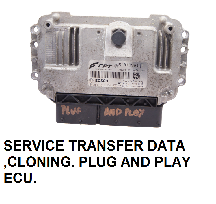 Ecu engine control unit Fiat 500 0261201759 51819961F Plug and Play