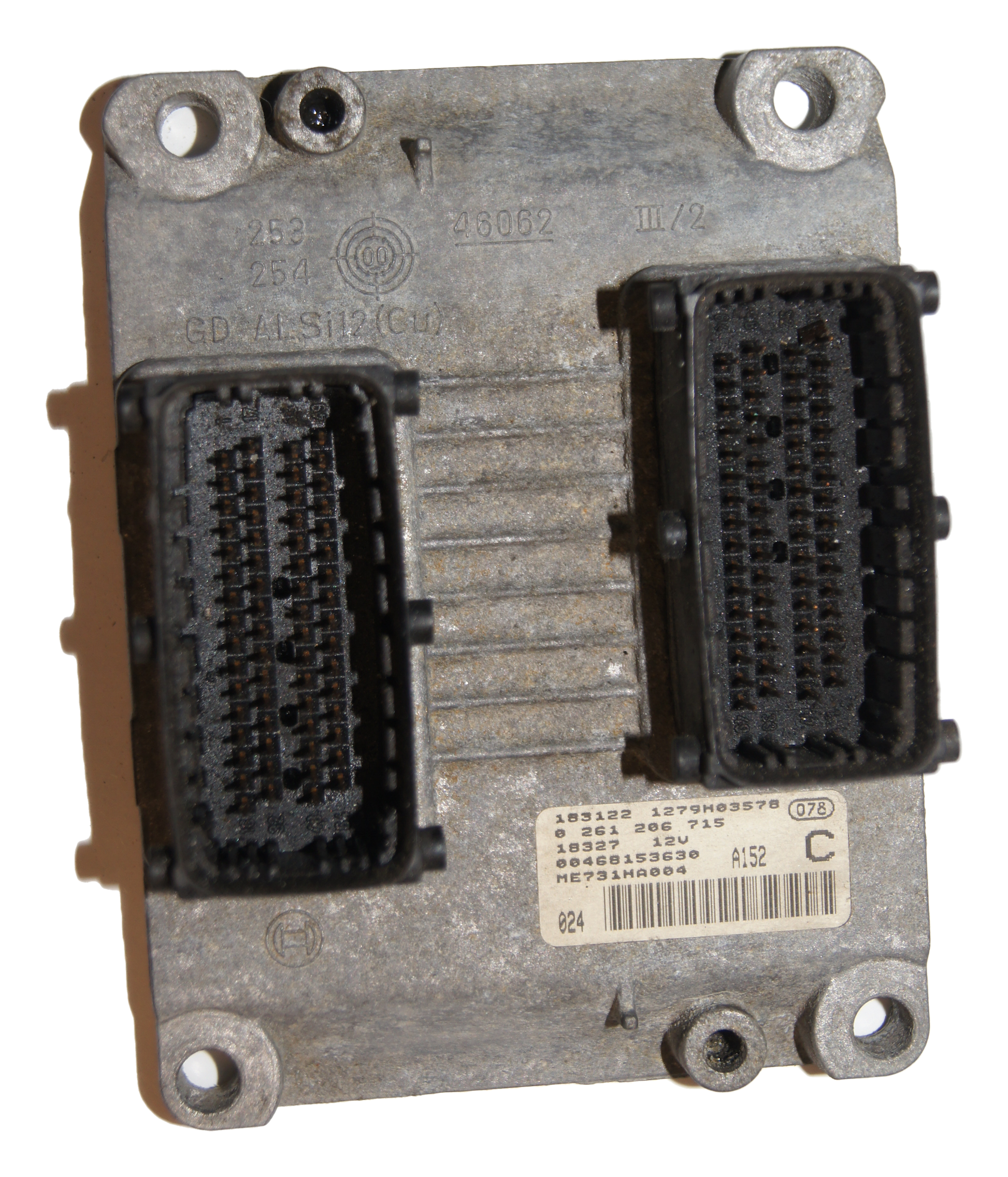 ECU FIAT ALFA ROMEO 0261206715 VIRGIN ECU - Glasgow Car Parts Store