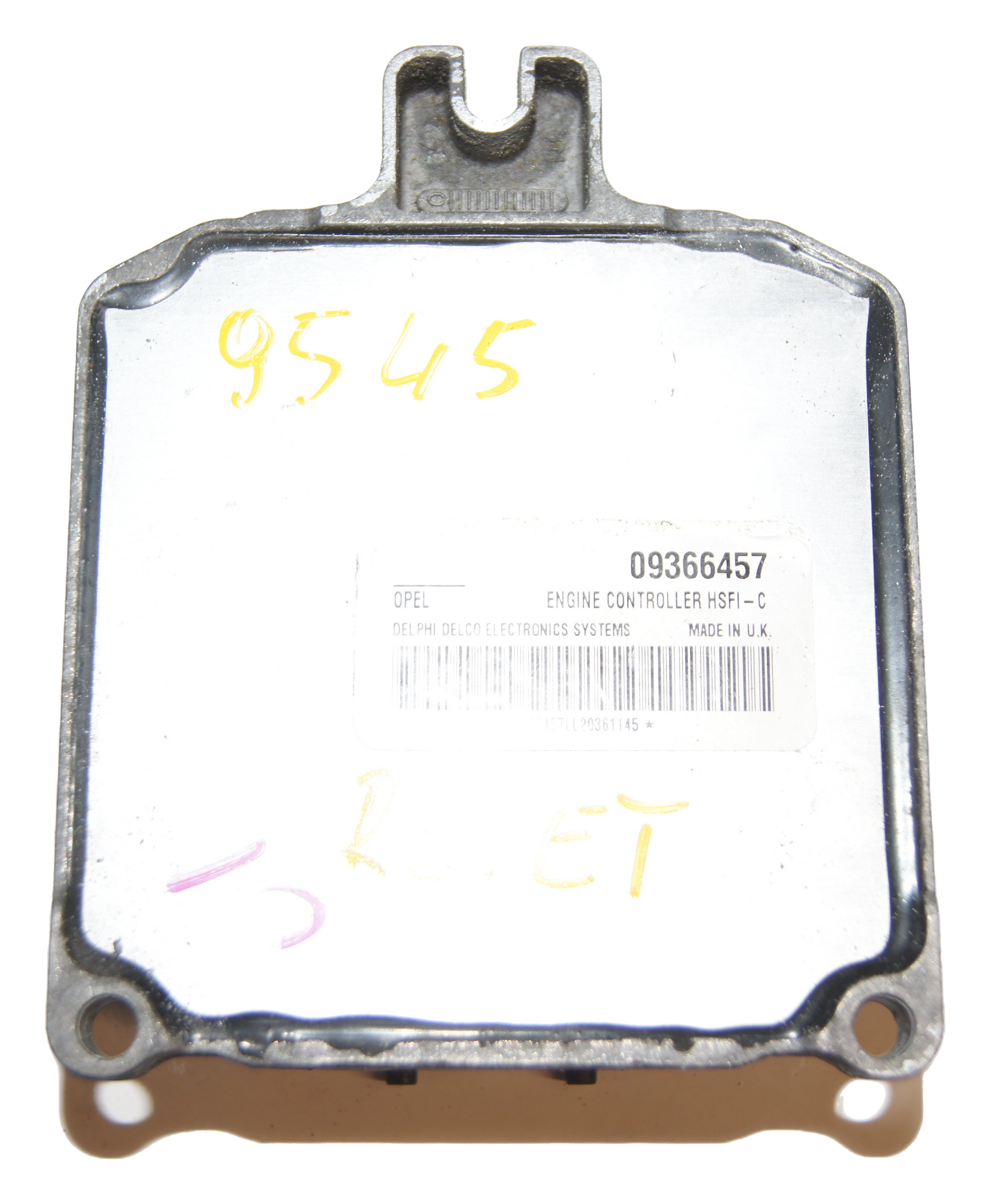 ECU Vauxhall Opel Engine Control Unit 09366457 HSFI-C . RESET - Glasgow Car Parts Store