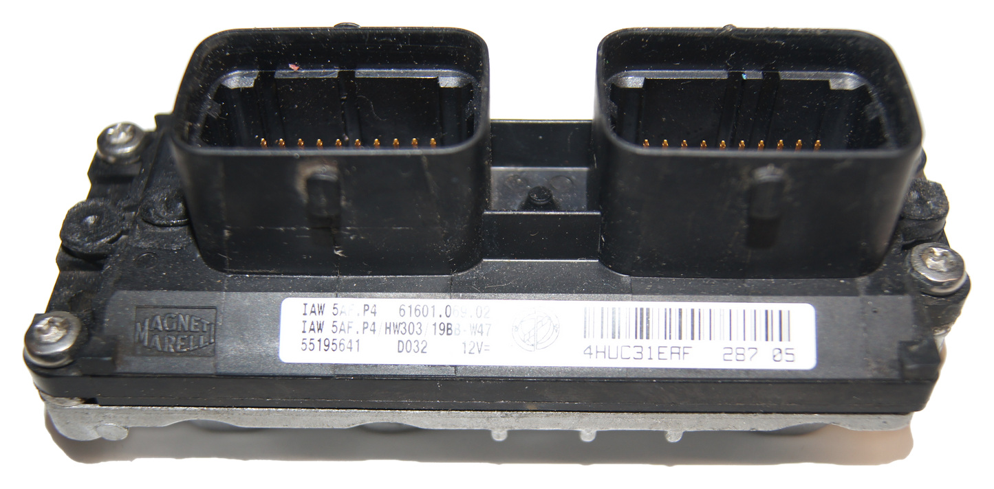 Fiat Punto 1.2 8v ENGINE ECU IAW 5AF.P4. PLUG AND PLAY. VIRGIN - Glasgow Car Parts Store