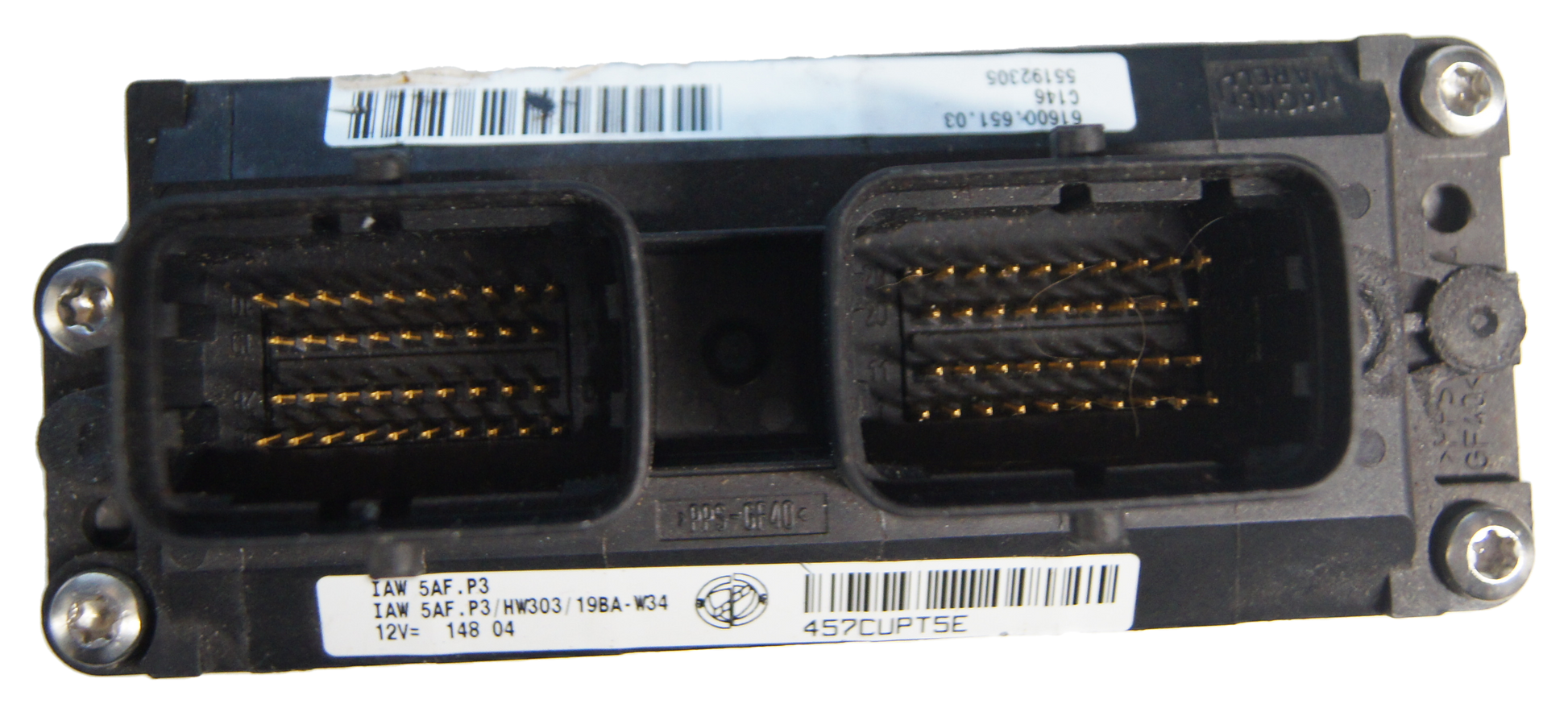 Fiat Punto ECU IAW5AF.P3 HW303  .Plug & Play. Virgin  (Self coding) - Glasgow Car Parts Store