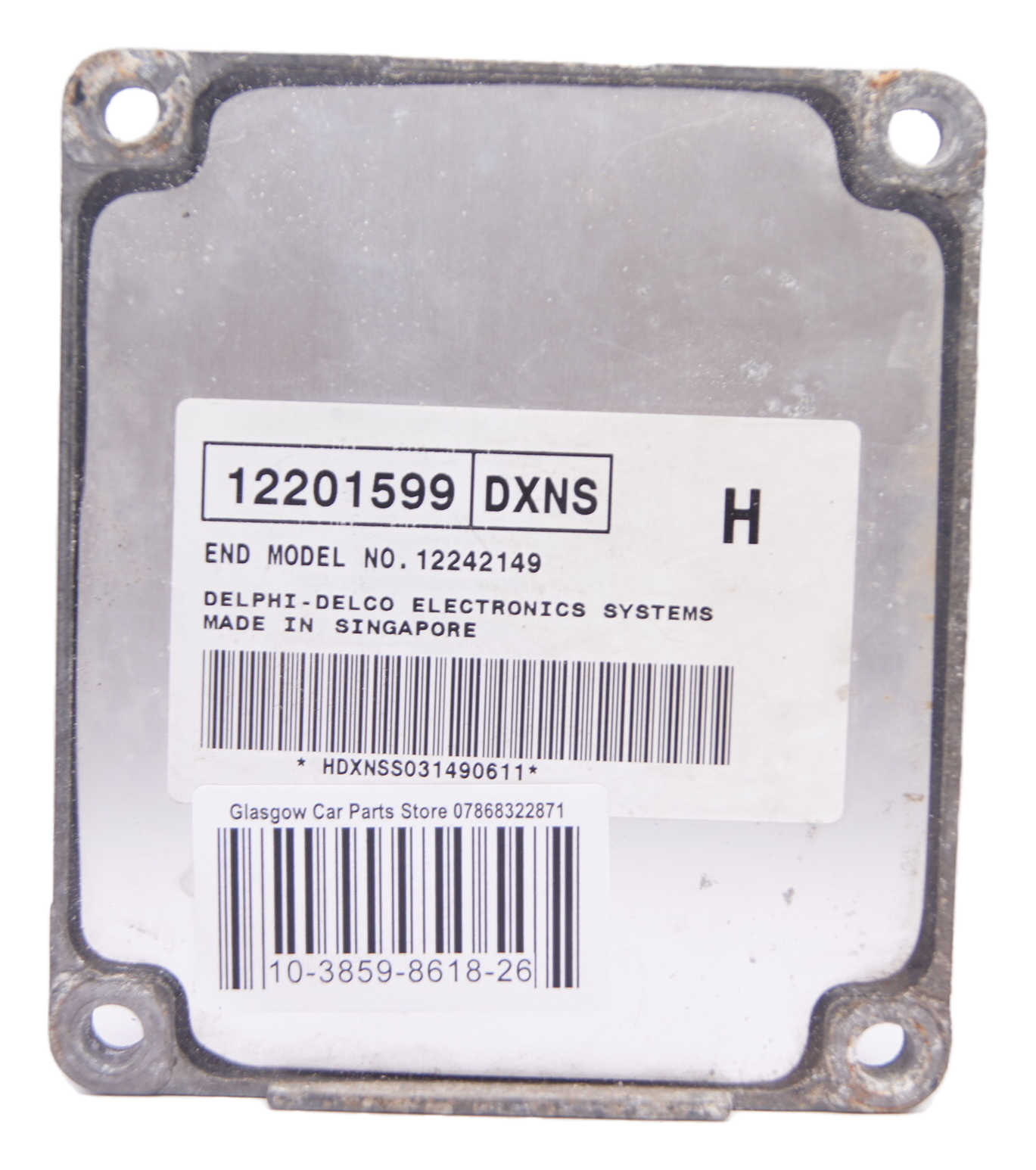 12201599 DXNS Vauxhall Daewoo Astra Corsa Combo Vectra Engine ECU 12242149. - Glasgow Car Parts Store