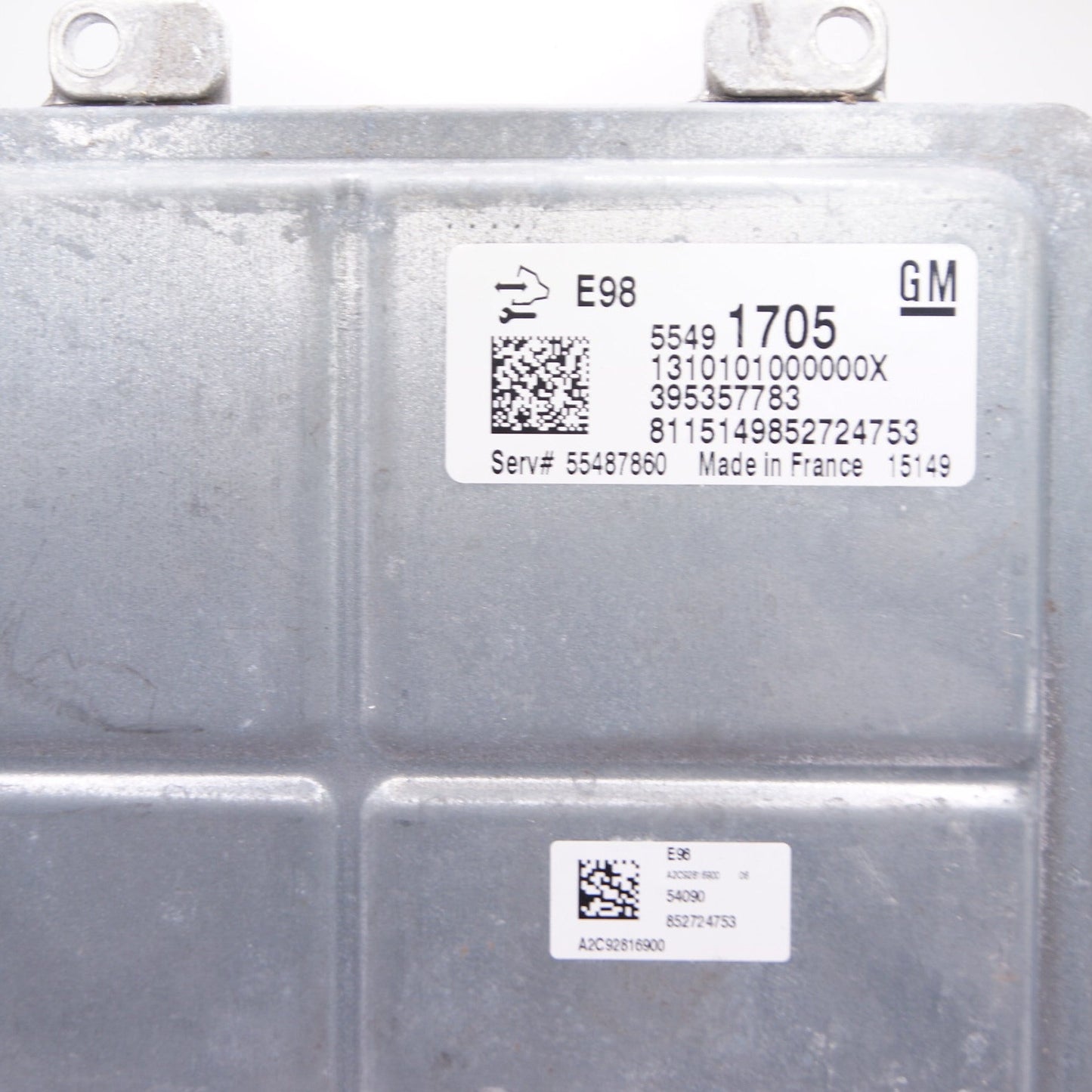 VAUXHALL 1.6 Diesel Engine ECU 55491705 - Glasgow Car Parts Store