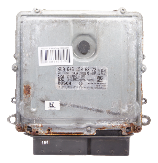 MERCEDES SPRINTER 2.2 CDI ECU PLUG & PLAY 6461506372 0281015053 - Glasgow Car Parts Store