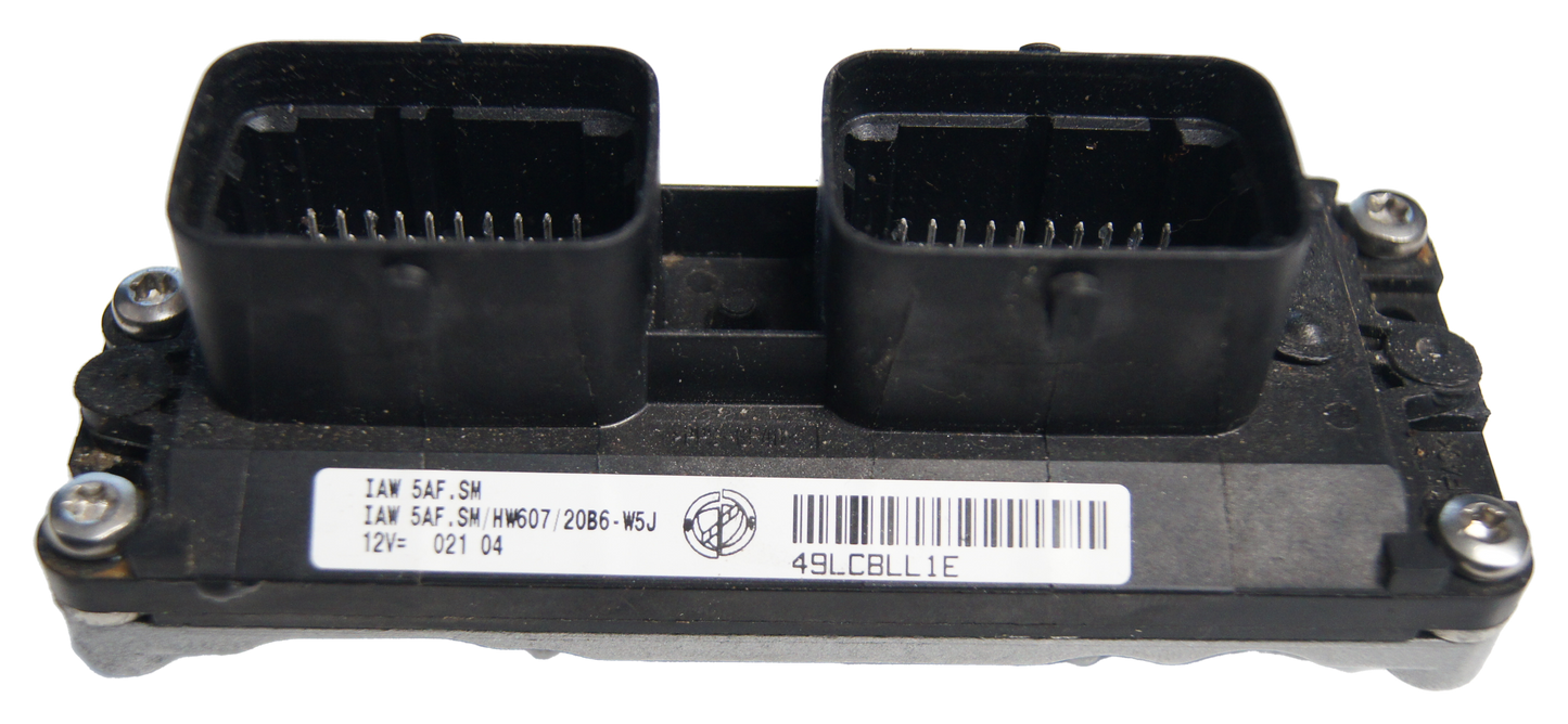 FIAT PANDA ECU IAW 5AF.SM . VIRGIN . SELFCODING - Glasgow Car Parts Store