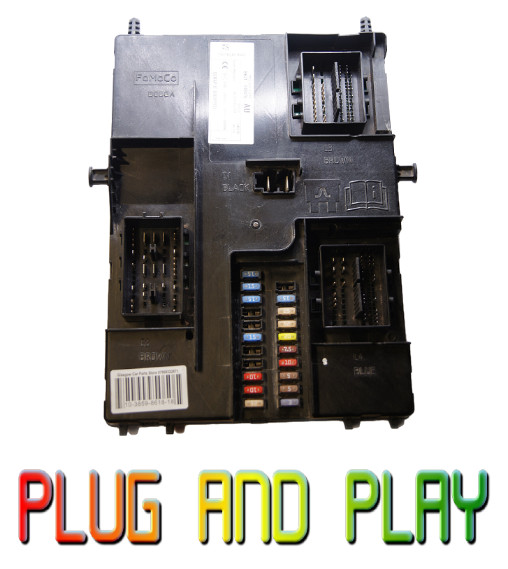 FORD TRANSIT MK 8 BODY CONTROL MODULE BCM BK2T-14B476-AU PLUG AND PLAY - Glasgow Car Parts Store