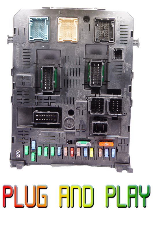 PEUGEOT CITROEN  BSI  BODY CONTROL MODULE  9664058780 plug and play - Glasgow Car Parts Store