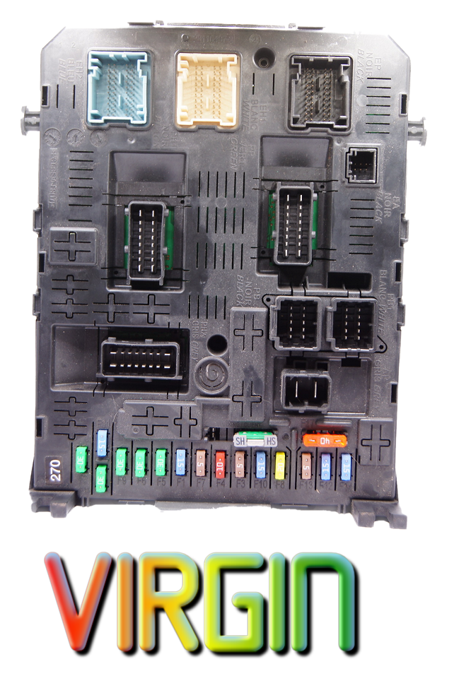 PEUGEOT CITROEN BSI BODY CONTROL MODULE 9664058780 plug and play - Glasgow Car Parts Store