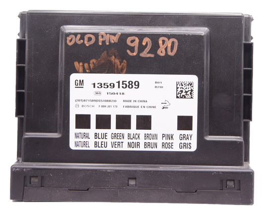 VAUXHALL CORSA E 1.4 PETROL BCM BODY CONTROL MODULE 13591589 VIRGIN PLUG & PLAY - Glasgow Car Parts Store