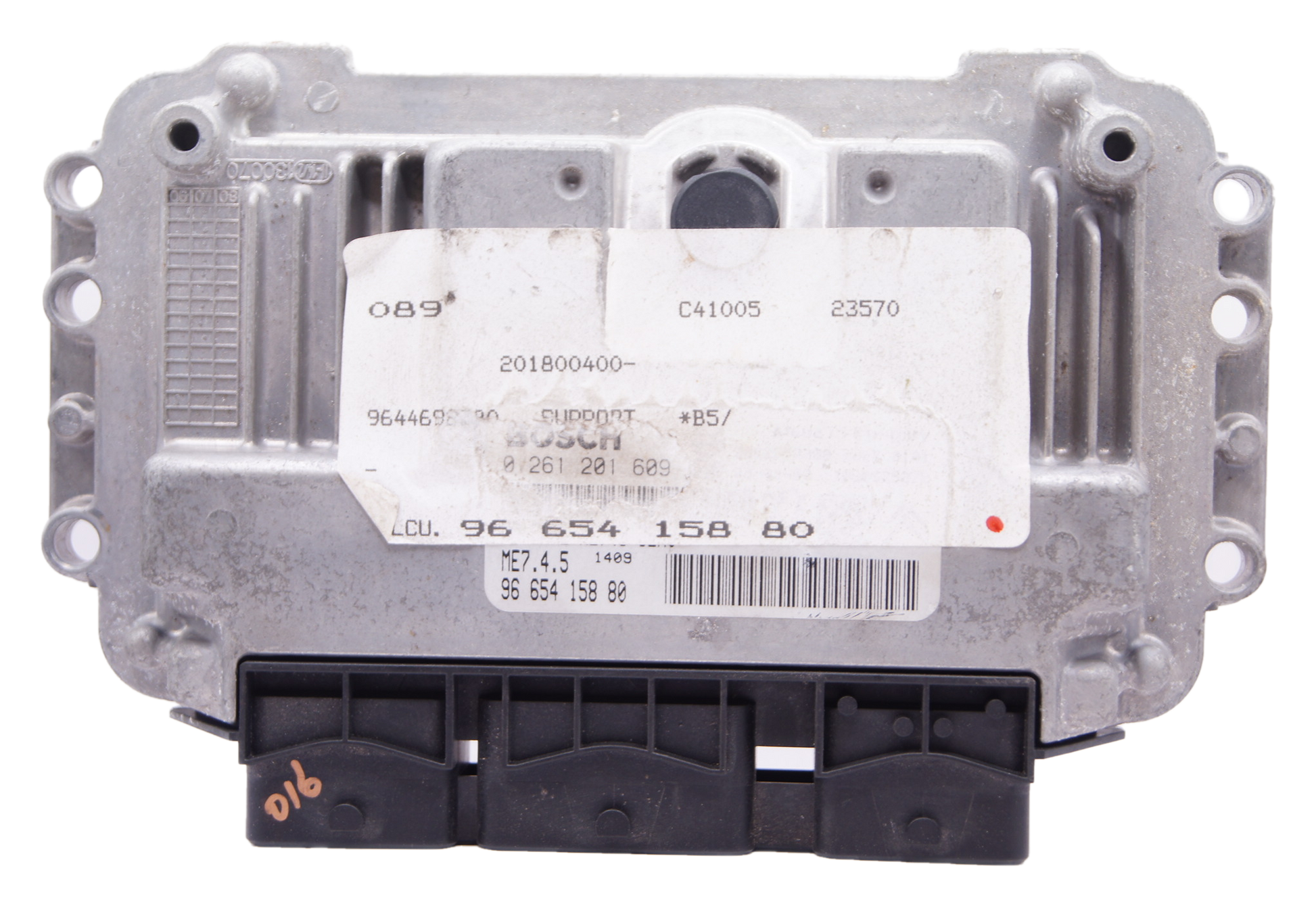 9665415880 0261201609  ECU BOSCH CITROEN PEUGEOT. VIRGIN PLUG AND PLAY - Glasgow Car Parts Store