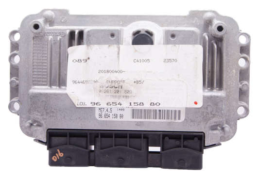 9665415880 0261201609  ECU BOSCH CITROEN PEUGEOT. VIRGIN PLUG AND PLAY - Glasgow Car Parts Store
