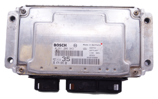 Peugeot  Citroen ECU 0261206943  9647480580  Plug & Play VIRGIN - Glasgow Car Parts Store