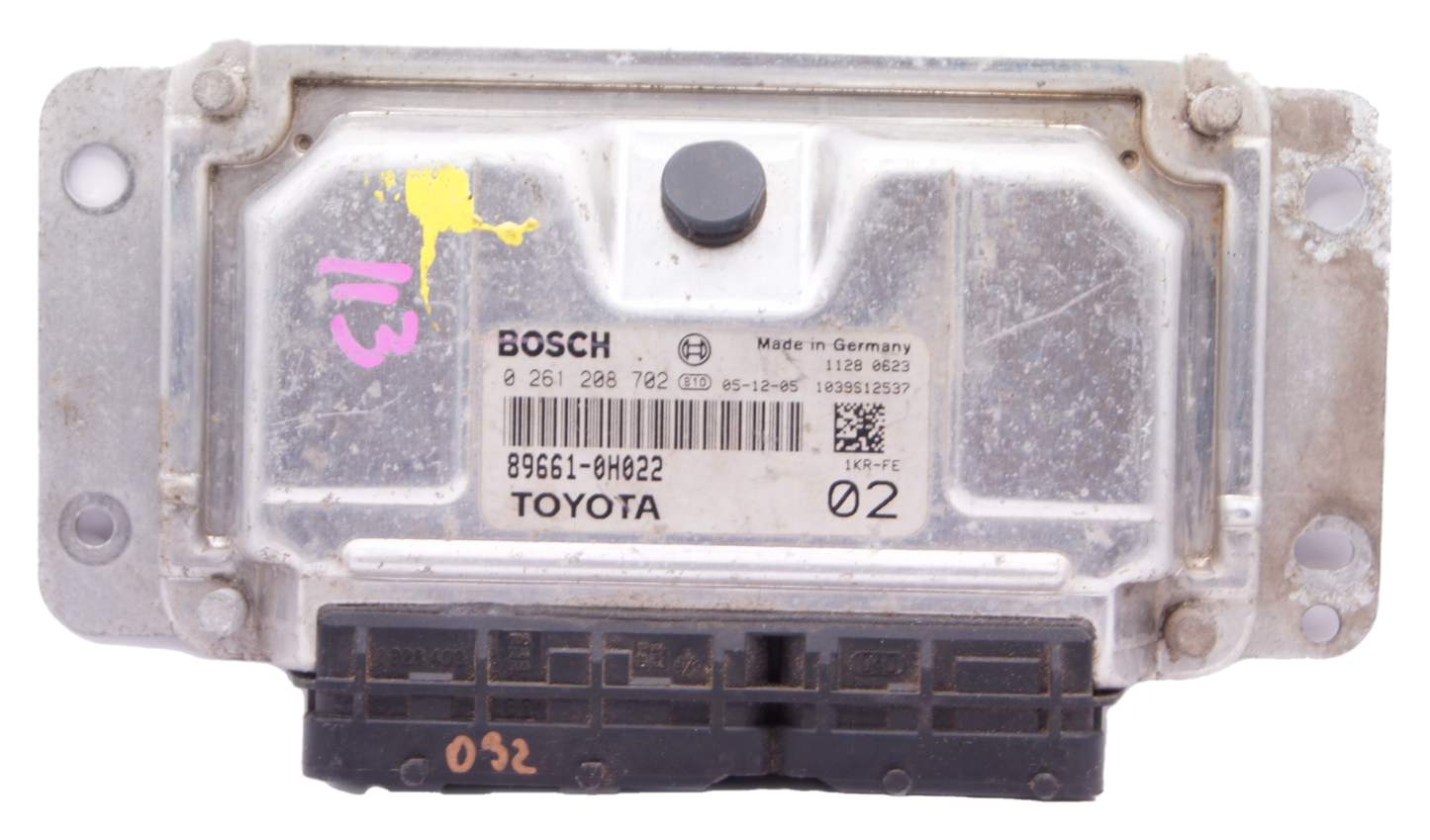 TOYOTA AYGO ECU 896610H022 0261208702 PLUG AND PLAY - Glasgow Car Parts Store