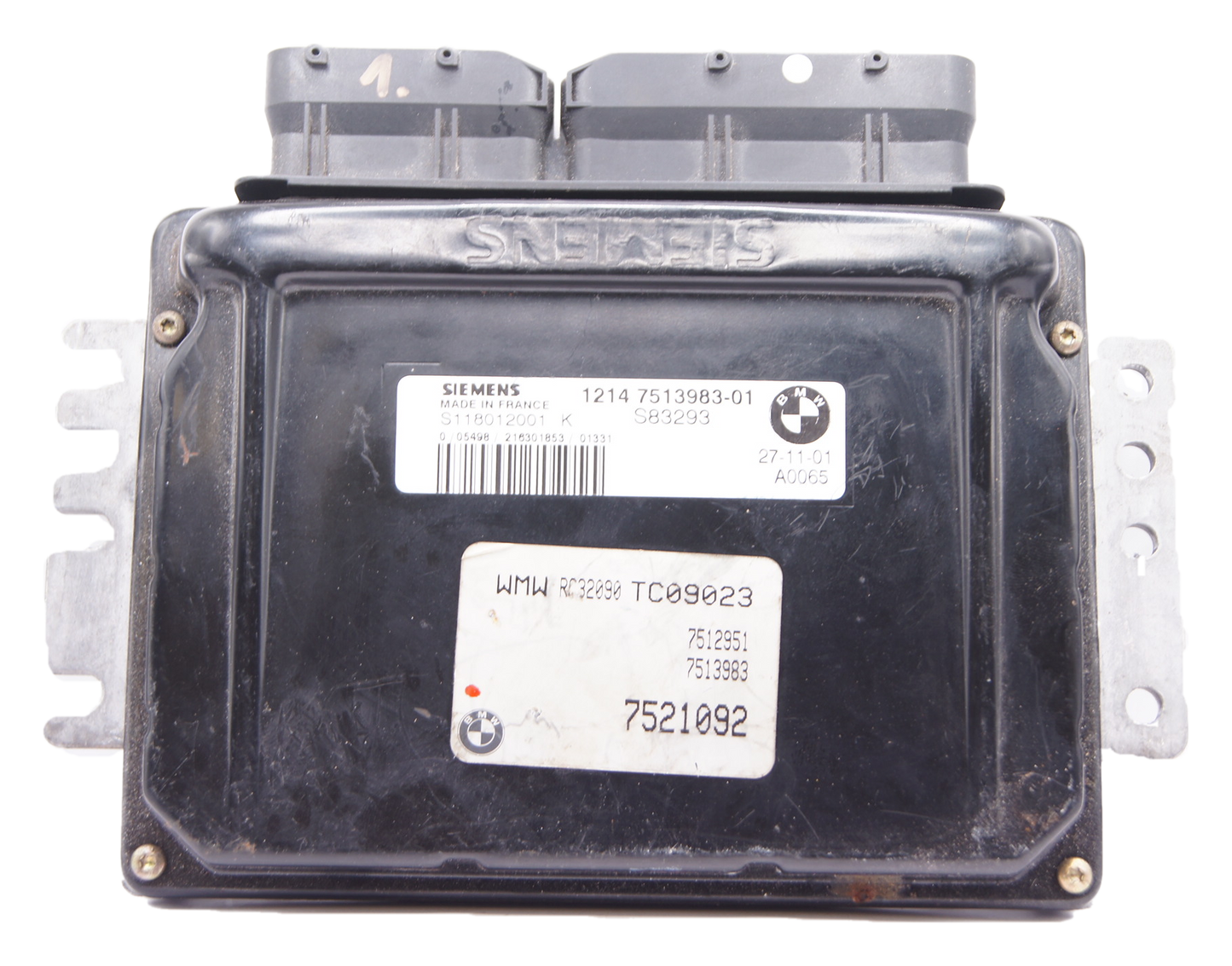 BMW ECU S118012001 K  S83293  7521092 Plug & Play - Glasgow Car Parts Store