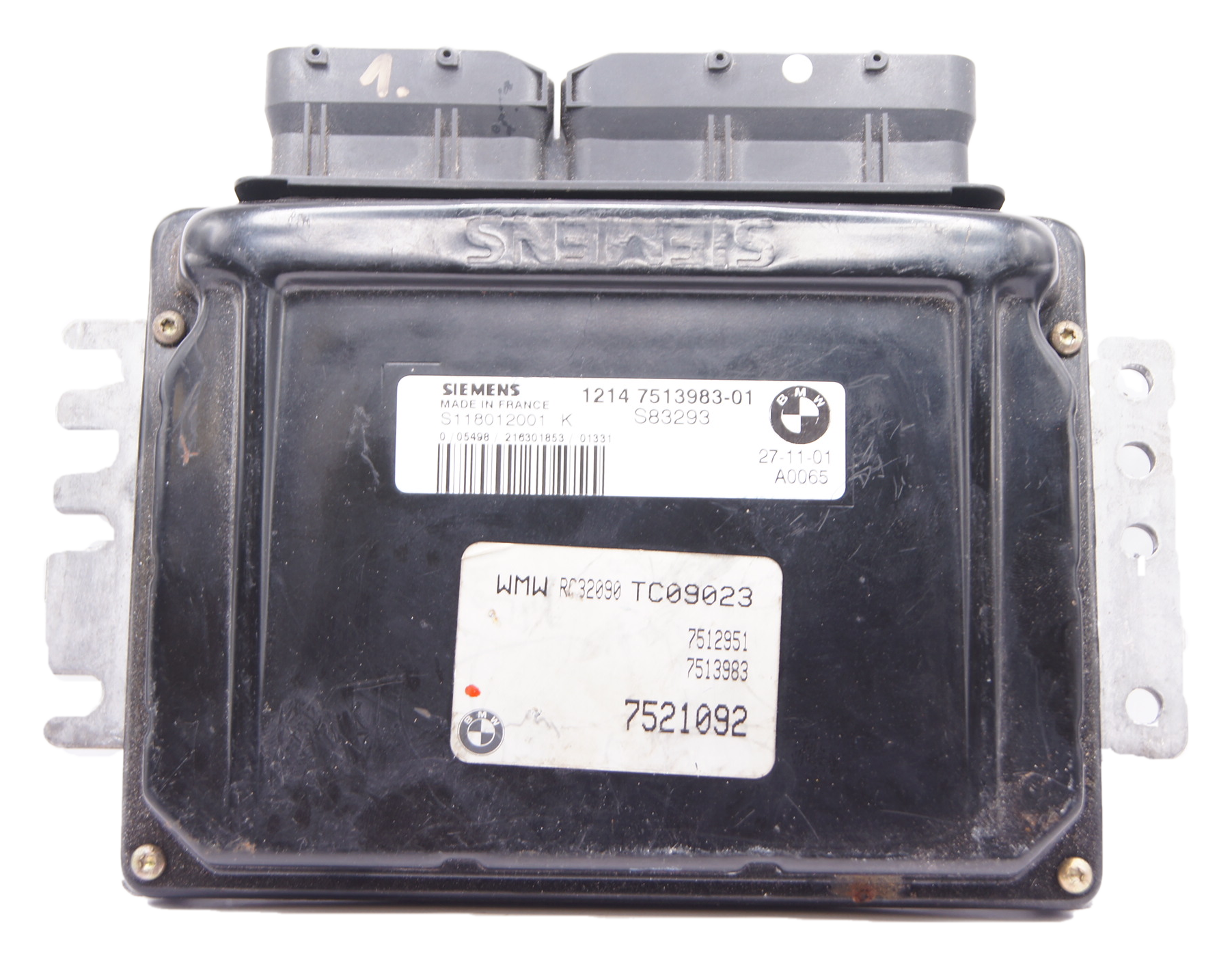BMW ECU S118012001 K  S83293  7521092 Plug & Play - Glasgow Car Parts Store