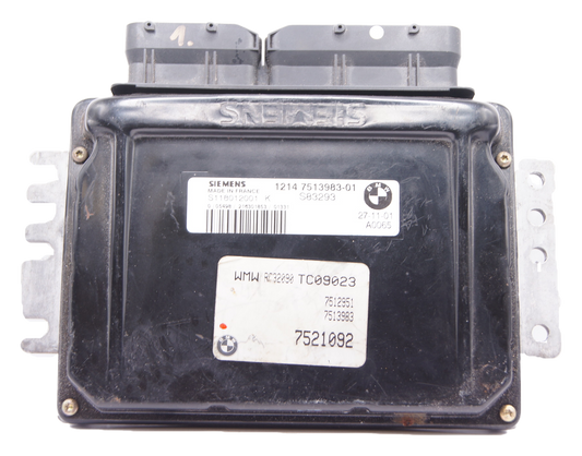 BMW ECU S118012001 K  S83293  7521092 Plug & Play - Glasgow Car Parts Store