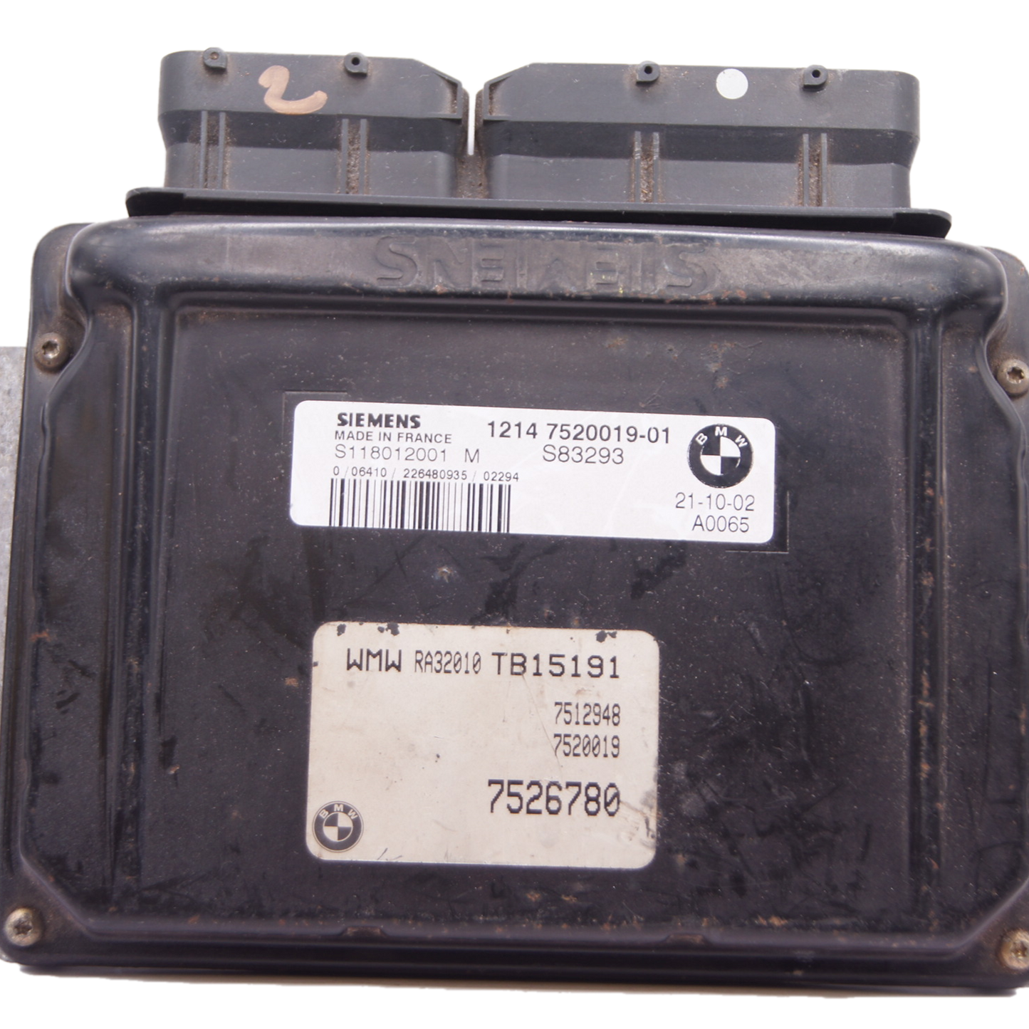 BMW MINI 1.6 ECU S118012001 M  Plug & Play - Glasgow Car Parts Store