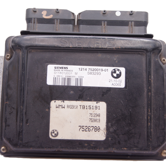 BMW MINI 1.6 ECU S118012001 M  Plug & Play - Glasgow Car Parts Store