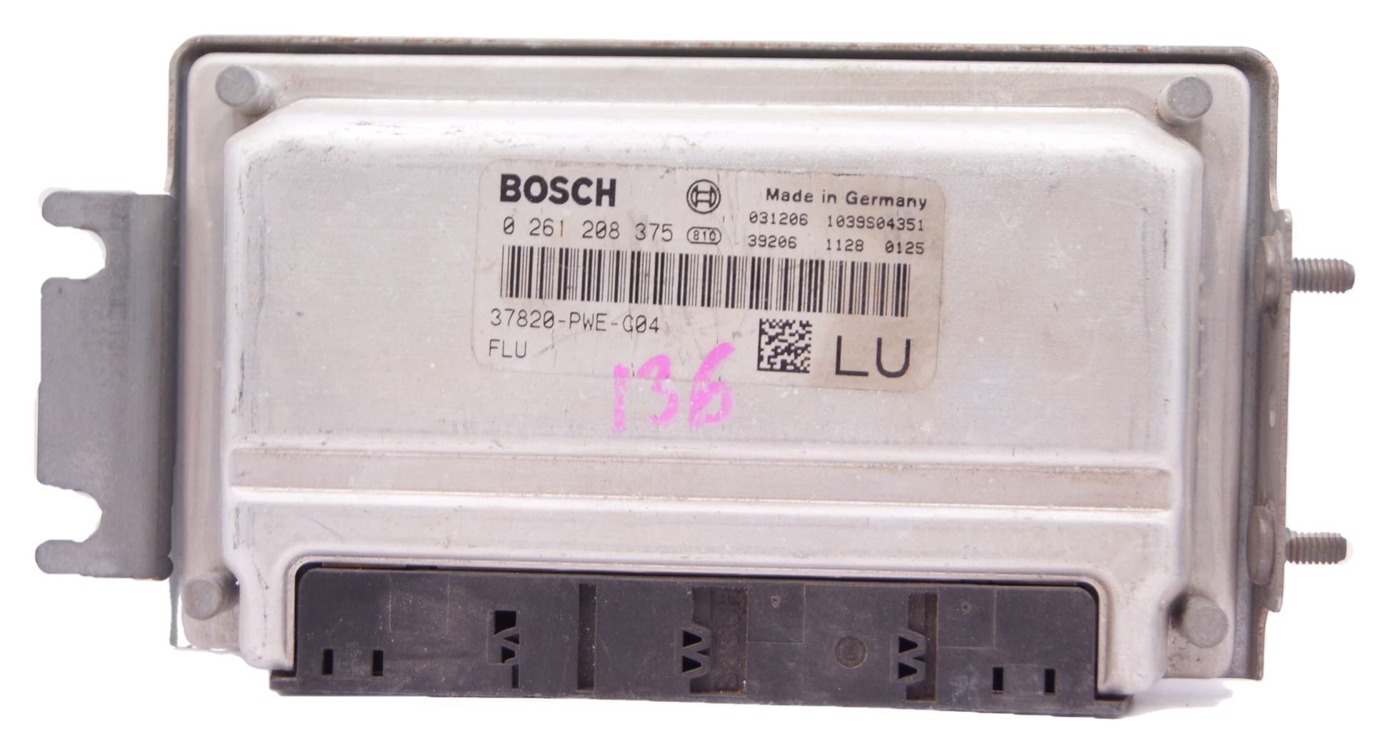 Honda Jazz ECU 0261208375 , 37820-PWE-G04 , LU Plug & Play - Glasgow Car Parts Store