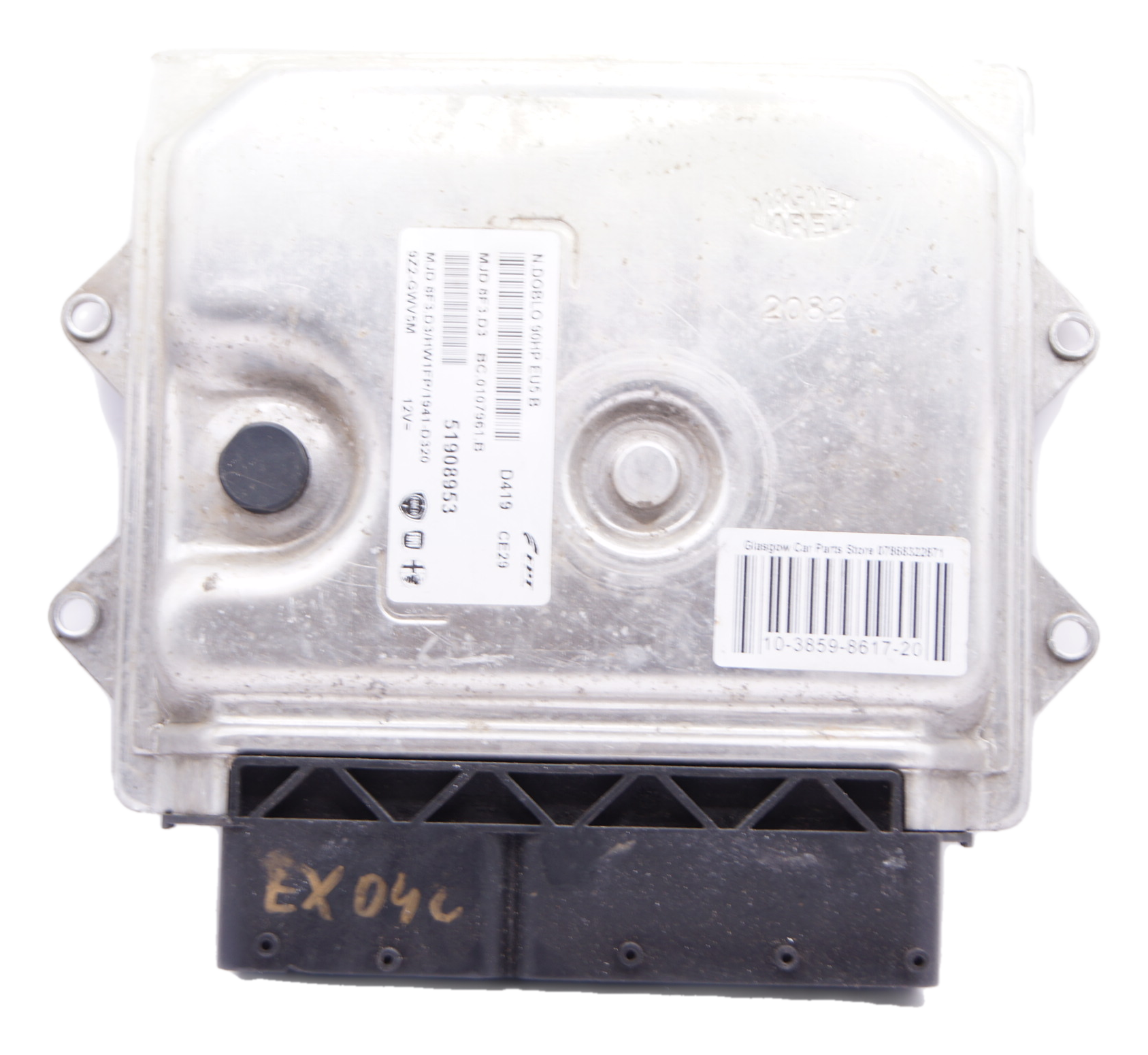 VAUXHALL COMBO D 1.3 CDTI DIESEL ENGINE CONTROL MODULE UNIT ECU 51908953 PLUG AND PLAY - Glasgow Car Parts Store