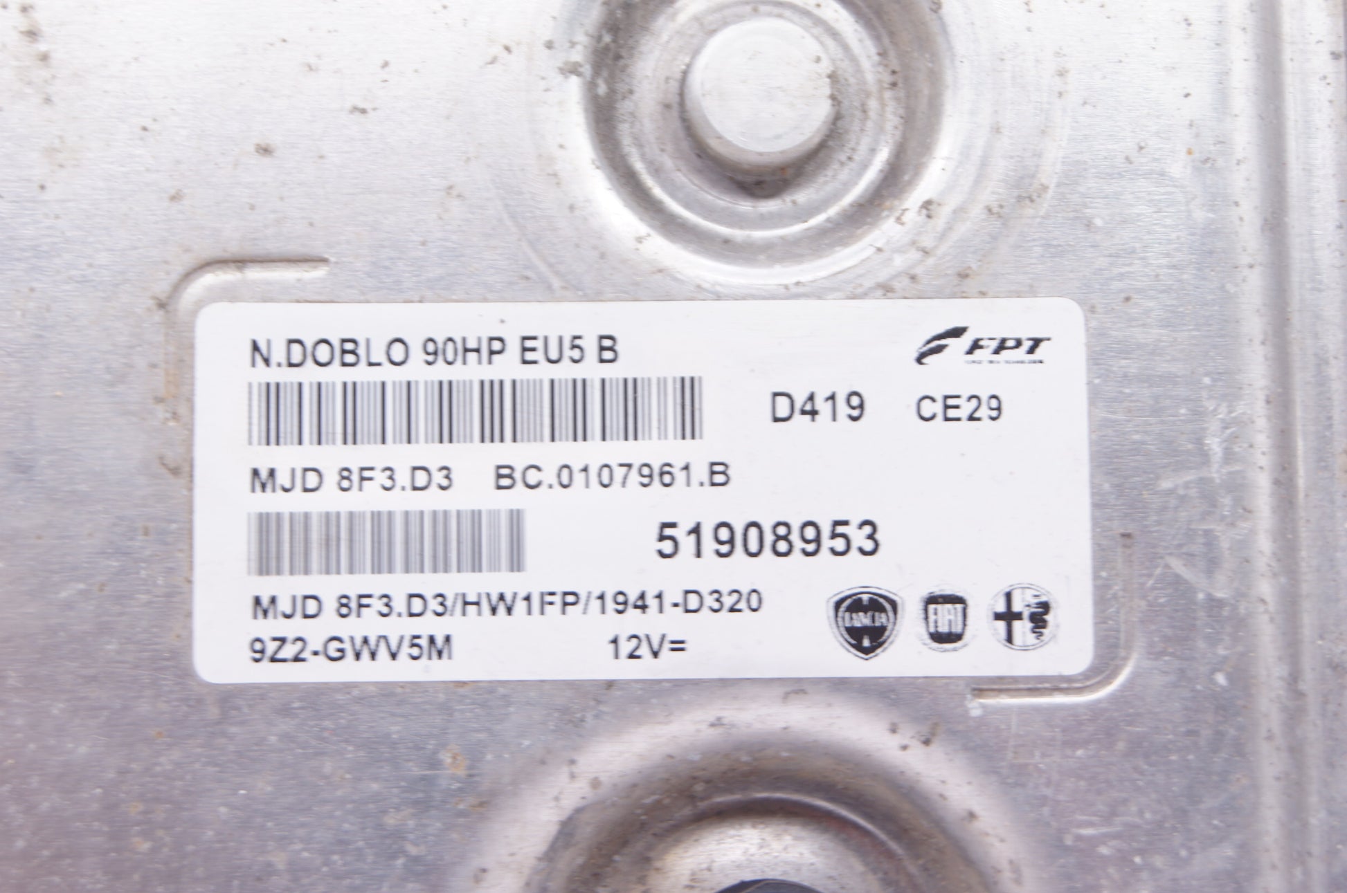 VAUXHALL COMBO D 1.3 CDTI DIESEL ENGINE CONTROL MODULE UNIT ECU 51908953 PLUG AND PLAY - Glasgow Car Parts Store