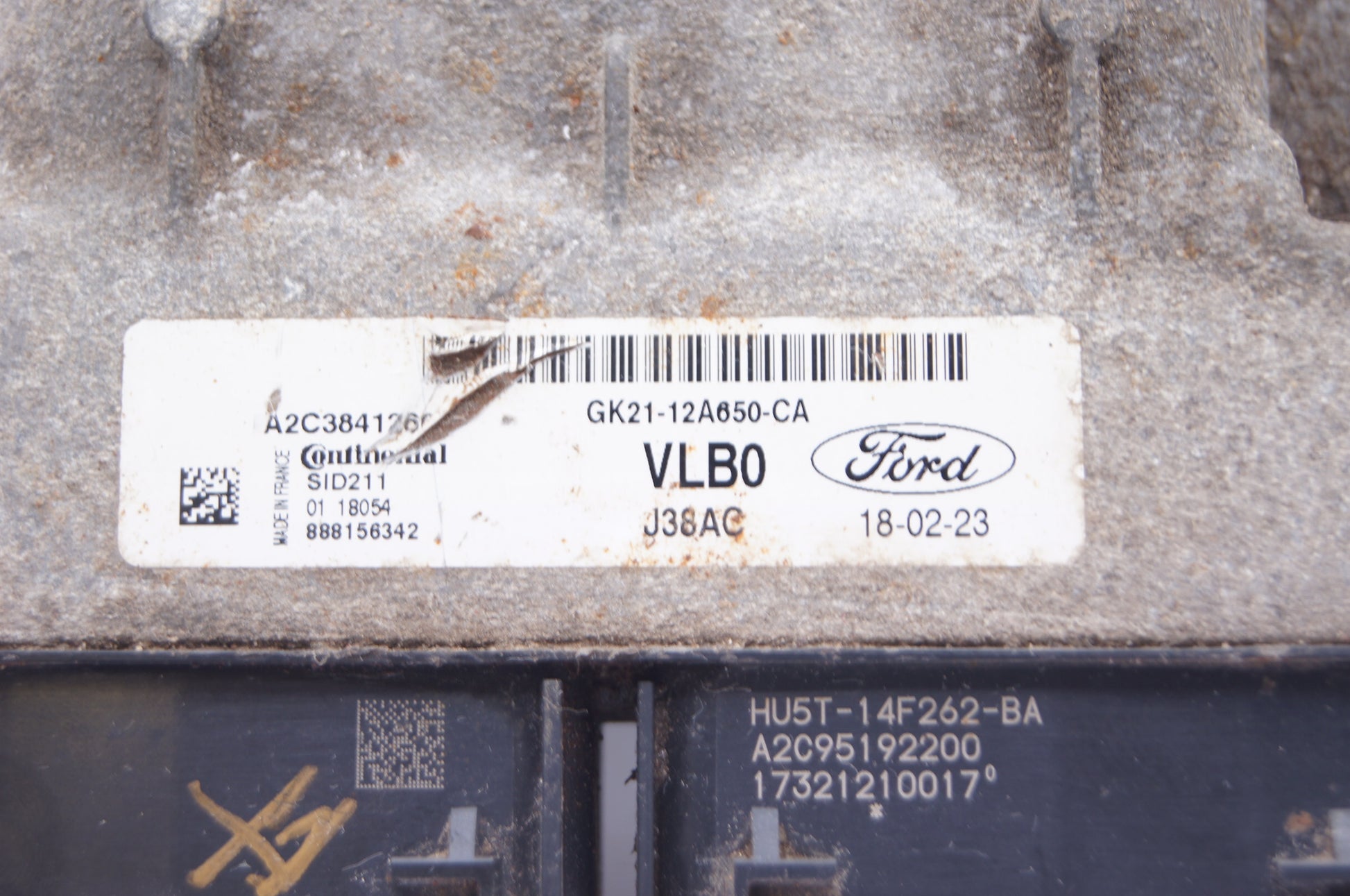 FORD TRANSIT CUSTOM MK8 2.0 EURO6 ENGINE ECU GK21-12A650-CA GK2112A650CA VLB0 - Glasgow Car Parts Store