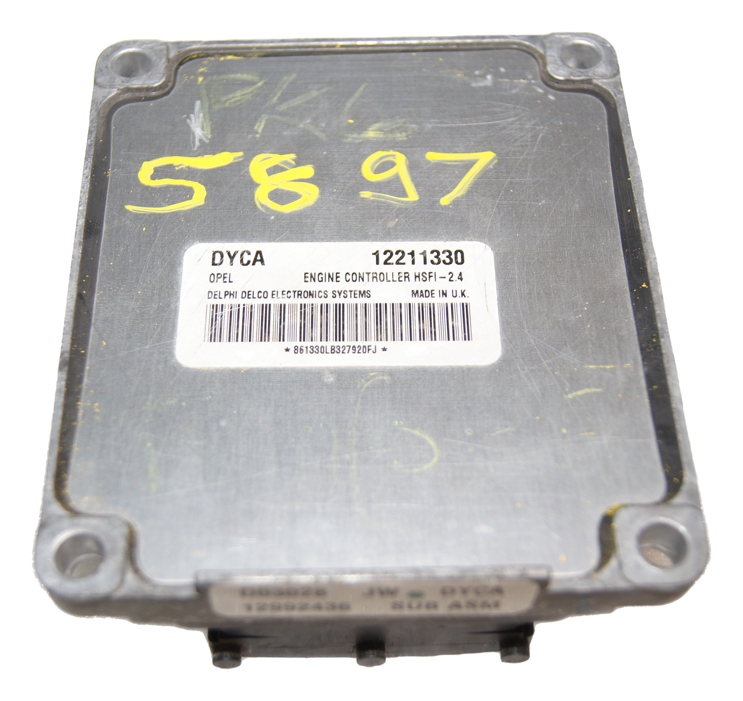 ECU  OPEL ASTRA 1,6 XEP 12211330 DYCA HSFI - 2.4 RESET - Glasgow Car Parts Store
