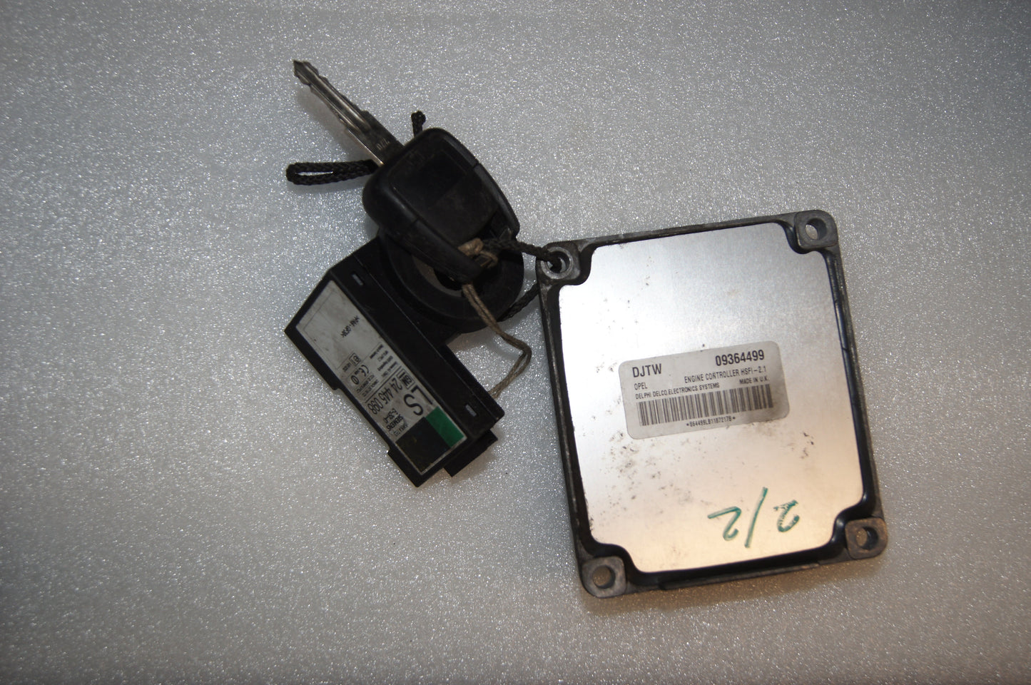 Ecu Set Opel Vauxhall HSFI 2.1 Ecu 09364499 DJTW Plug and Play. - Glasgow Car Parts Store
