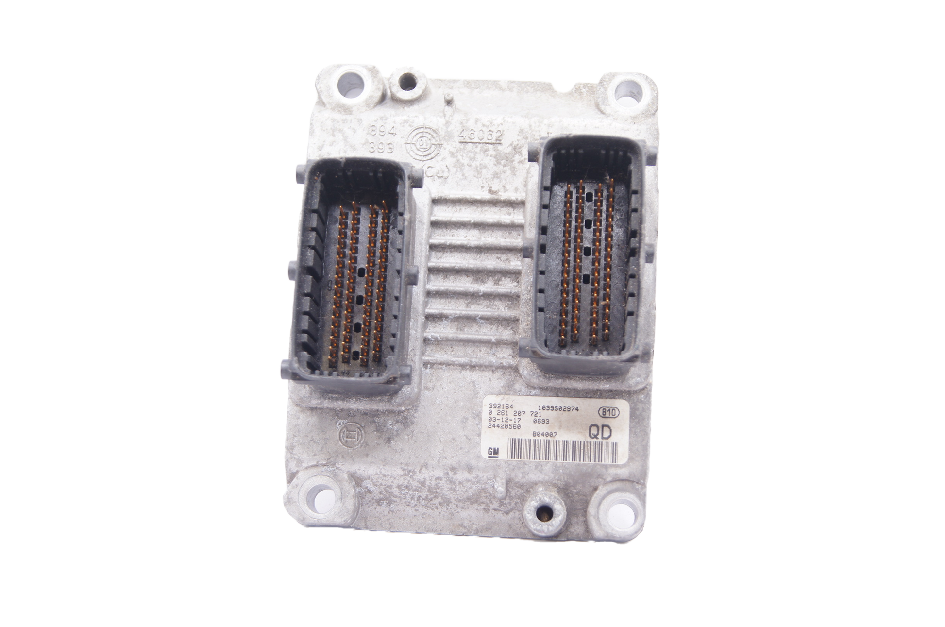 VAUXHALL CORSA C 1.4 Z14XEP ECU  QD 1039S02974 24420560 - Glasgow Car Parts Store