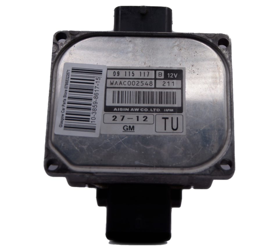 VAUXHALL CORSA AUTOMATIC GEARBOX ECU CONTROL UNIT 09115117 TU. - Glasgow Car Parts Store