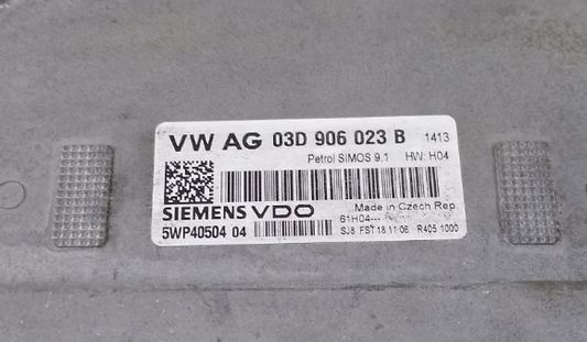 VW FOX 1.2 PETROL ENGINE CONTROL ECU 03D906023B EEPROM FILE - Glasgow Car Parts Store