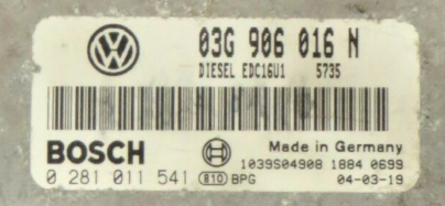 ECU FILES VW 03G906016N 0281011541 EEPROM ,FLASH ,MICRO. - Glasgow Car Parts Store