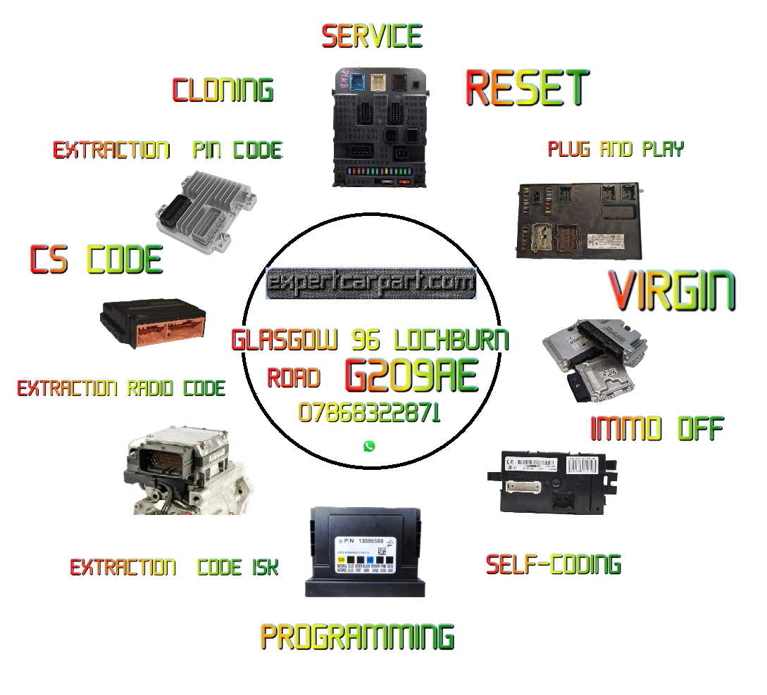 SERVICE EXTRACTION  PIN/ CS CODE ECU EDC16U34 AUDI VW CLONING , IMMO OFF ECU. - Glasgow Car Parts Store